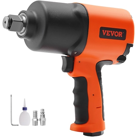 Vevor Air Impact Wrench 3/4" Square Drive 1870ft-lb Nut-busting Torque 90-120PSI RP7460