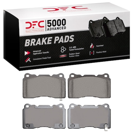 Dfc 5000 Advanced, Disc Brake Pad Set,  1551-1001-00