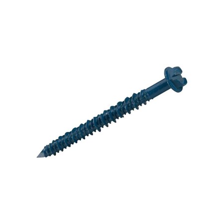 Hillman Concrete Screw Anchor Tapper 1/4 in D X 3 3/4 in L Steel Hex Head 375298