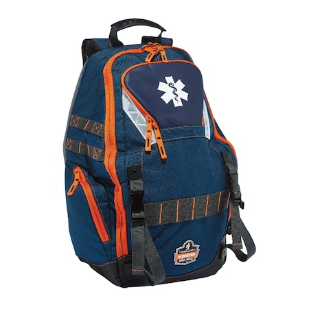 Arsenal 5244 Responder Backpack, Blue, 600D Polyester, 20 in H x 5 in W x 14-1/2 in D 13497