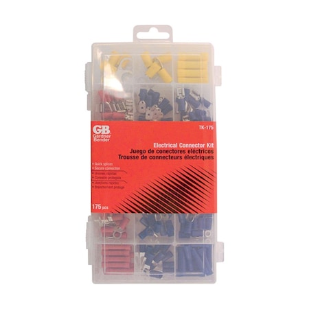 Power Products Wire Connector & Terminal Kit - 175 Piece 3429271