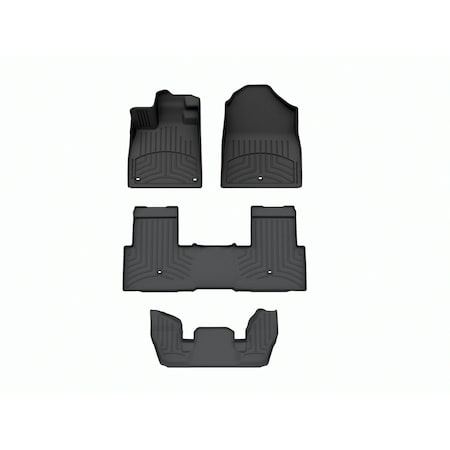 Weathertech Black, Front and Rear and Rear FloorLiner HP 441796-1-2-4416693IM