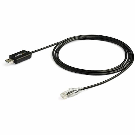 Startech.Com CONNECT 6 FT / 1.8M CISCO USB CONSOLE CABLE TO USB 2.0 EQUIPPED LAPTOP TO RJ45 P ICUSBROLLOVR