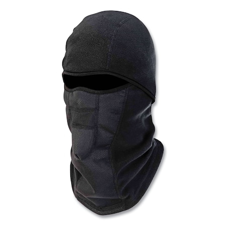 Ergodyne N-Ferno 6823 Hinged Balaclava Face Mask, Fleece, One Size Fits Most, Black 16823