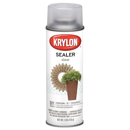 Krylon Spray Paint, Clear, 11 oz K18200007