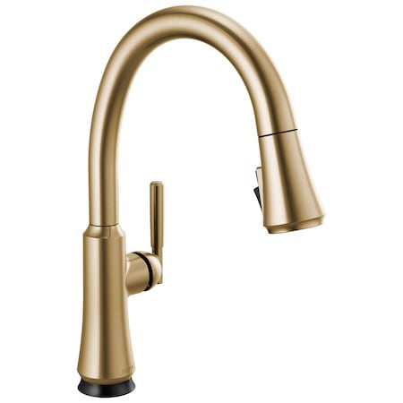 Delta Coranto Single Handle Pull-Down Kitchen Faucet with Touch2O Technology Technology 9179T-CZ-DST