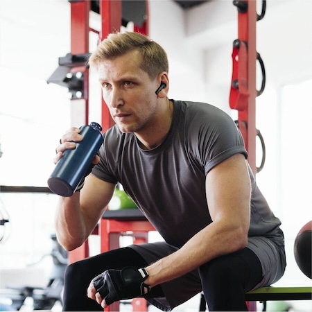 Morpheus 360 Pulse ANC Hybrid Noise Cancelling Earbuds Bluetooth Headphones Hi-Res 6 Microphones 40-Hour TW7850HD