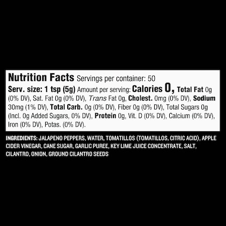 Traeger 8.75 Oz. Jalapeno & Lime Hot Sauce HOT005