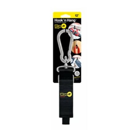 Jjaamm 12x1.5 BLK Hook n Hang 100-HNH-12BL