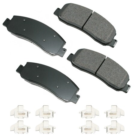 Akebono Proact Disk Pad, Act1333A ACT1333A