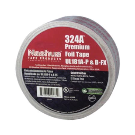 Berry Plastics Nashua 2.83 in. W X 60 yd L Silver Foil Tape 1 pk 1087631