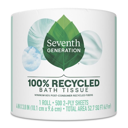 Seventh Generation Toilet Paper 1 Rolls 500 sheet 64989179