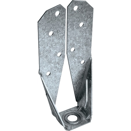 Simpson Strong-Tie DTT ZMAX Galvanized Deck Tension Tie for 2x with 1-1/2'' SDS Screws DTT2Z