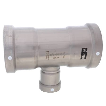 Viega MegaPress tee P1 3 P2 3 P3 1.25 carbon steel zinc-nickel coating 26595