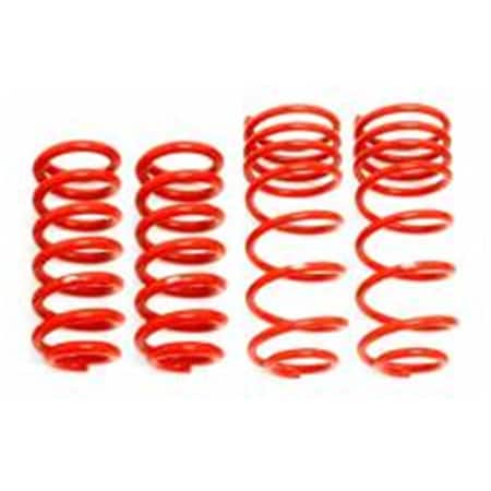 Bmr Suspension SP001R 1.25 in. Lowering Spring Kit for 199302 GM FBody, Red BMRSP001R