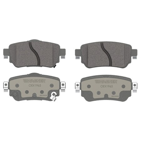 Wagner Brake OEX Rear Disc Brake Pad Set Premium Ceramic,  OEX1965