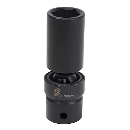 Sunex 1/2 in Drive 19Mm Deep Universal Impact Socket 219UMD