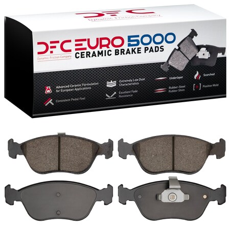 Dfc 5000 Euro Ceramic, Disc Brake Pad Set,  1600-0618-00
