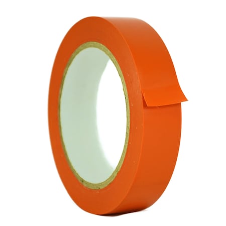 Wod Tape PVC, Orange, 1 inch (24mm) W., 5 mil Thickness, 48 PK WOD VTC605-01000-48-60-ORA