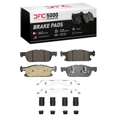 Dfc 5000 Advanced Disc Brake Pad Set,  1551-1818-01