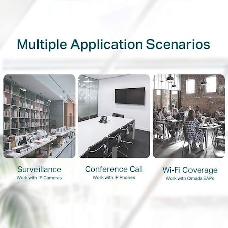 Tp-Link 5-PORT DESKTOP SWITCH WITH 4-PORT POE TL-SG1005P