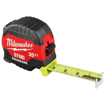 Milwaukee Tool 35ft STUD Tape Measure with Engineer's Scale 48-22-1435E
