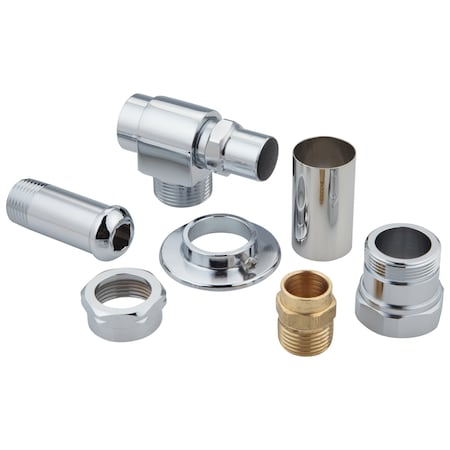 Delta Commercial Instit Parts 1/2 in Universal Angle Stop 060462A