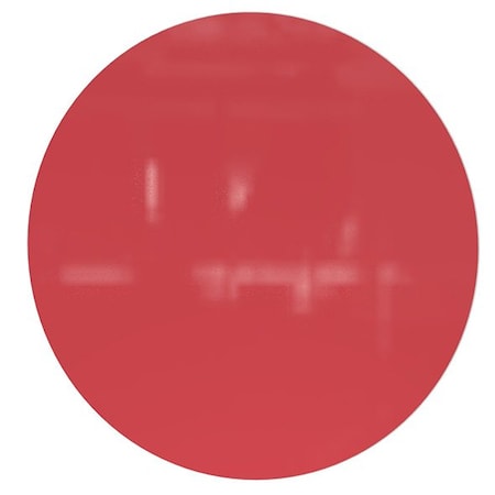 Ghent Coda Low Profile Circular Glassboard, Non-Magnetic, 48'' Diameter, Rose CDAGN48RS