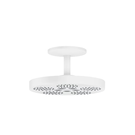 Axor One Showerhead 280 2-Jet with Ceiling Mount Trim, 1.75 GPM in Matte White 48484701