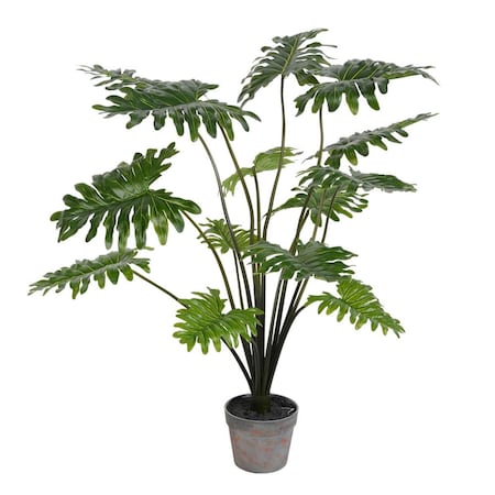 Dare2Decor 38 in. Potted Grand Philo Bush 14-Leaves DA2676127