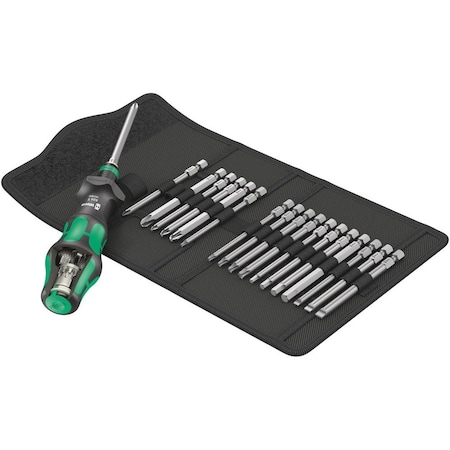 Wera Kraftform Kompakt Turbo 1, 19 pieces 5057482001