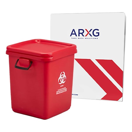 Arxg 28gal Mail-In Take Back Sharps Container NS 5759