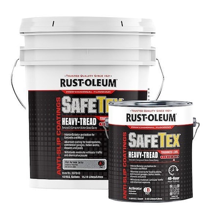 Rust-Oleum Epoxy Coating Kit, Armor Gray, 4 gal 397840