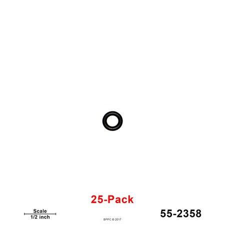Bedford Precision Parts O-Rings, Kit of 25 55-2358