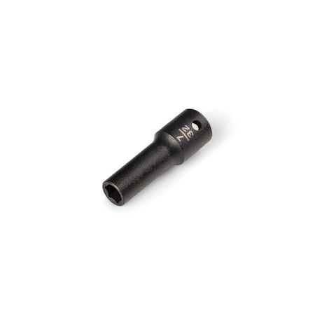Tekton 1/4 Inch Drive x 7/32 Inch Semi-Deep 6-Point Impact Socket SID04005