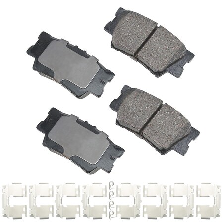 Akebono Street Perf Pad, Asp1212A ASP1212A