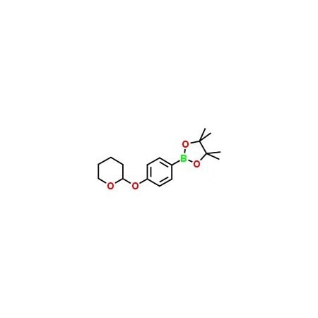 Ak Scientific 4-(Tetrahydro-2H-pyran-2-yloxy)phenylboronic acid pinacol ester (5g), CAS 889865-38-7 B555-5g