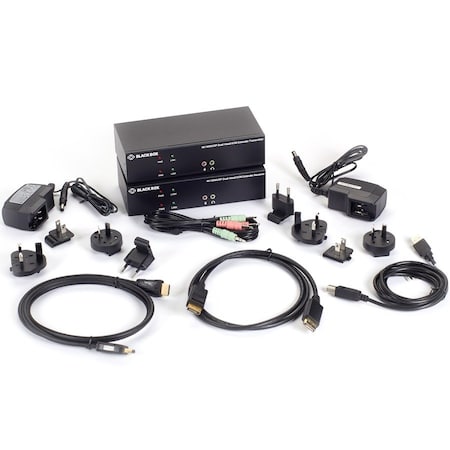 Black Box BLACK BOX FIBER-DUAL-MONITOR, HDMI/DISPLAYPORT KVXLCHDPF-200