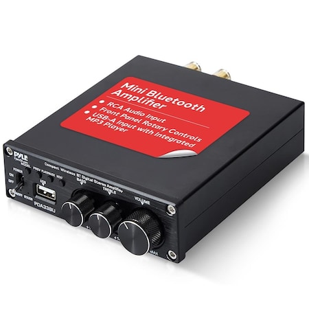 Pyle 2.1 CH Wireless Stereo Power Amplifier PDA33BU