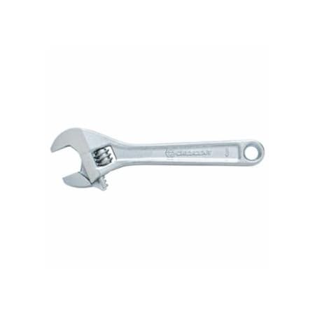 Crescent Adjustable Chrome Wrench, 6 in OAL, 15/16 in Opening, Chrome Plated, 6PK 181-AC26BK