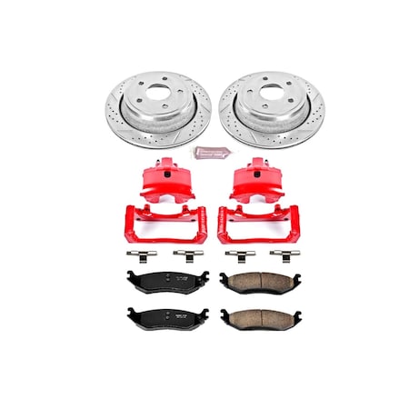 Powerstop REAR 1 CLICK KIT W/CALIPERS KC2172