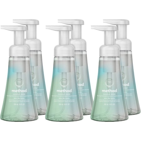 Method Foaming Hand Wash, Coconut Water, 10 fl oz, 6PK 01854