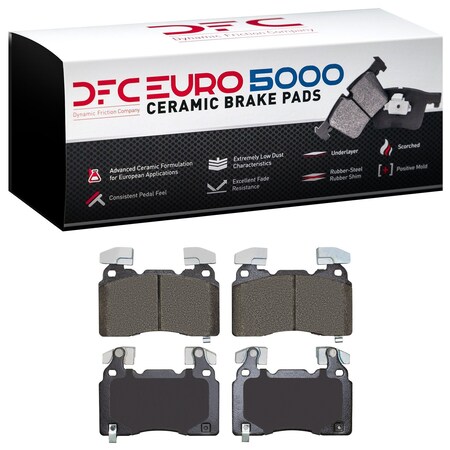 Dfc 5000 Euro Ceramic Disc Brake Pad Set,  1600-1474-10