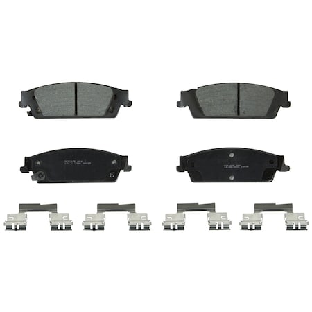Wagner Brake QuickStop Rear Disc Brake Pad Set Ceramic,  ZD1707