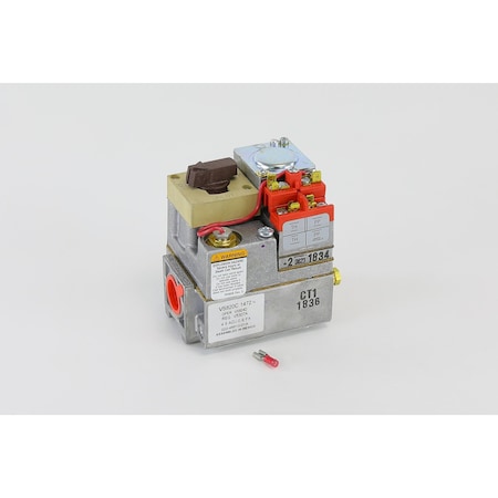 Bradford White Valve 750Mv 4.5" Wc Nat 1/2" Gas Valve, Natural Gas, 750mV, 4.5" WC, 1/2" Inlet Size 265-45510-01