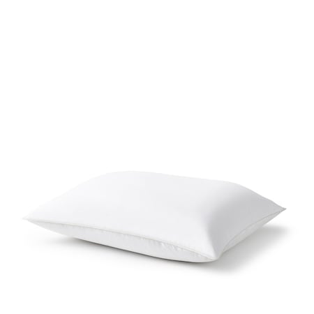 Homeroots Cotton Down Alternative Medium Hypoallergenic King Size Bed Pillow 523827