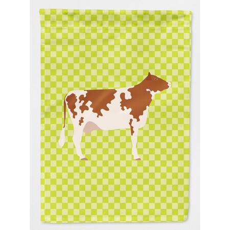 Carolines Treasures Ayrshire Cow Green Flag Garden Size BB7653GF