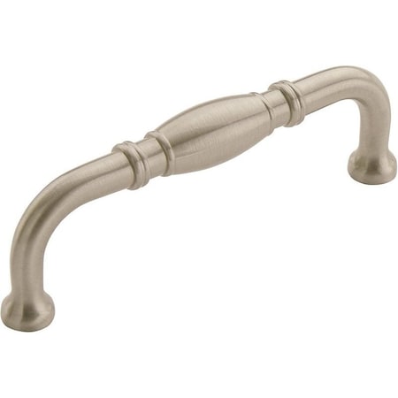 Amerock Granby Series Cabinet Pull, 4-3/16 in L Handle, 1-7/16 in H Handle, 1-7/16 in Projection, Zinc BP55243G10