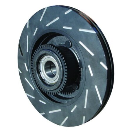 Ebc Geomet Coated USR Slotted Rear Rotors for 1991-1996 Ford Escort 1.8 USR639