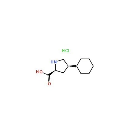 Ak Scientific trans-4-Cyclohexyl-L-proline hydrochloride (1g), CAS 90657-55-9 S306-1g